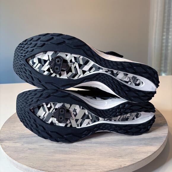 TIEM Slipstream Indoor Cycling Shoes Women’s Black SPD Compatible Spin Size 10 - Picture 8 of 11